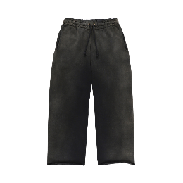 BOW WOW WEATHERED SWEAT PANTS - BLACK