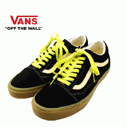 VANS Old Skool Pop Lace Black/Fluro Lime