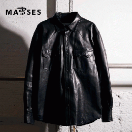 MASSES HORSE LEATHER SHIRT VINTAGE W