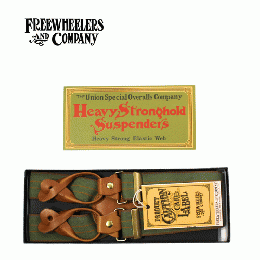 FREEWHEELERS HEAVY STRONGHOLD SUSPENDERS #2517010